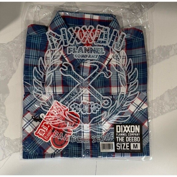 Dixxon Flannel Deebo Bamboo Friday Movie Tribute Lightweight Short Sleeve New! - Picture 5 of 5